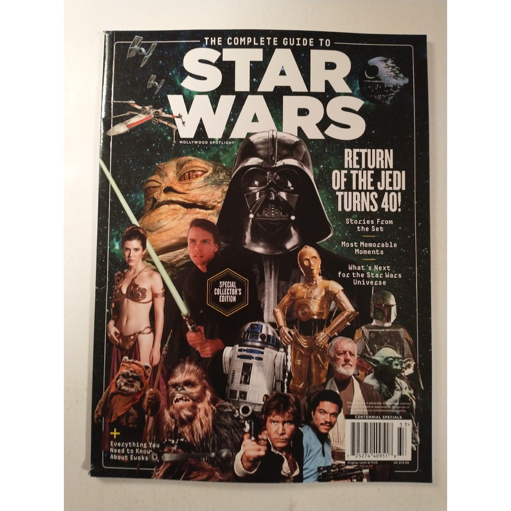 Star Wars Complete Guide Return of the Jedi 40th Anniversary Collector Magazine